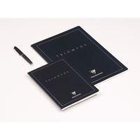 Triomphe PLATINUM carnet bleu profond piqûre textile 14,8x21cm 96p ligné papier ivoire 90g thumbnail image 3
