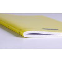 8000 POLYPRO, Cahier piqué jaune 21x29,7cm 192p séyès 90g - Image 2