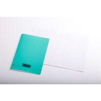 8000 POLYPRO,  Cahier piqué vert 17x22cm 32p Séyès3mm 90g thumbnail image 3