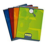 8000 PELLICULE, Cahier piqué 17x22 140p séyès 90g - Image 5