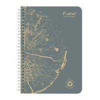 FOREVER premium, cahier reliure intégrale A5 90g recyclé 120p détachQ.5x5 coloris assortis thumbnail image 7