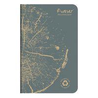 FOREVER premium carnet piqué 9x14cm 90g recyclé 96p Q.5x5 coloris assortis - Image 3
