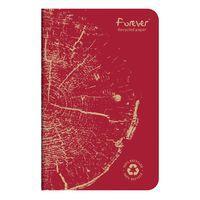 FOREVER premium carnet piqué 9x14cm 90g recyclé 96p Q.5x5 coloris assortis - Image 2