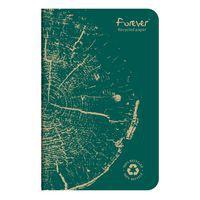 FOREVER premium carnet piqué 9x14cm 90g recyclé 96p ligné coloris assortis thumbnail image 3