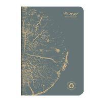 FOREVER premium carnet piqué 14,8x21cm 90g recyclé 96p Q.5x5 coloris assortis - Image 5