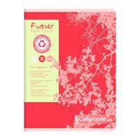 FOREVER, Cahier piqué 17x22 96p séyès 70g recyclé thumbnail image 3
