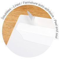 25 enveloppes doublées adh 110x220 90g bande&cello thumbnail image 2