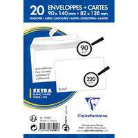 Combiné 20 Enveloppes auto.adh 90x140 plus 20 cartes thumbnail image 4