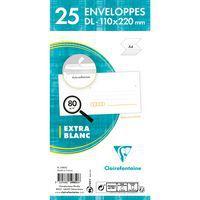 25 enveloppes Claircode 110x220 80g ss cello thumbnail image 2