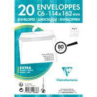 20 enveloppes auto.adh114x162 80g ss cello - Image 2