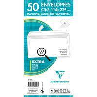 50 enveloppes auto.adh114x229 blanc 80g ss cello thumbnail image 3