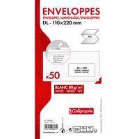50 enveloppes auto.adh 110x220 fen45x100 80g ss cello thumbnail image 3