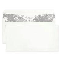 50 enveloppes 110x220 80g blanc recyclé, ss cello thumbnail image 3