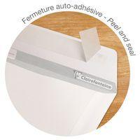 50 pochettes auto.adh 162x229 blanc 90g ss cello - Image 3