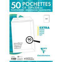 50 pochettes auto.adh 229x324  blanc 90g ss cello - Image 3