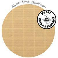 5 pochettes soufflet 229x324x30 Kraft armé 130g ss film - Image 5