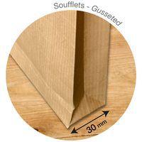 5 pochettes soufflet 229x324x30 Kraft armé 130g ss film - Image 4