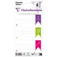 Sachet de 12 étiquettes adhésives "metric" 33,5x75mm thumbnail image 2