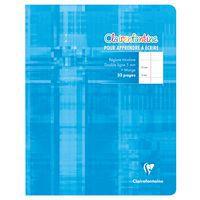 Cahier d'écriturepiqué "Clairenfantine" 17x22cm 32p DL 5 mm - Image principale