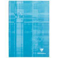 Brochure rembordée Turquoise 21x29,7cm 192p ligné + marge - Image principale