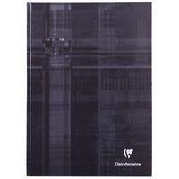 Brochure rembordée Gris foncé 21x29,7cm 192p ligné + marge - Image principale