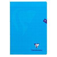 Mimesys cahier piqué polypro 21x29,7cm 96p séyès Bleu - Image principale