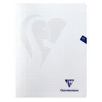 Mimesys cahier piqué polypro 24x32cm 96p Q.5x5 + marge coloris assortis - Image principale