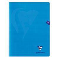 Mimesys cahier piqué polypro 24x32cm 96p Q.5x5 Bleu - Image principale