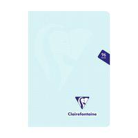 Carnet piqué 14,8cmx21cm Mimesys Pastel 96p - Clairefontaine