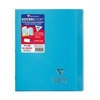 Cahier piqué Koverbook 17x22 cm 96p - Clairefontaine