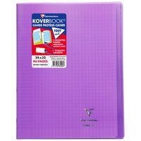 Cahier piqué Koverbook 24x32 cm Seyès 96p - Clairefontaine