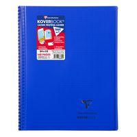 Koverbook reliure intégrale enveloppante PP transparent 24x32cm 160p Q.5x5 coloris assortis livré en boîte prê - Image principale