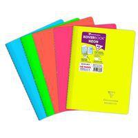 Cahier reliure intégrale Koverbook Neon A4 160p - Clairefontaine
