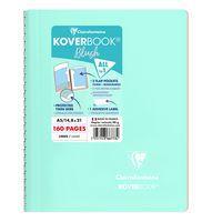 Carnet A5 intégral koverbook blush Ligné 160 pages - Clairefontaine