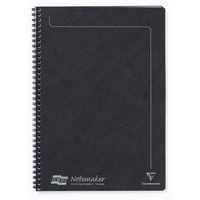 Europa A4 Notemaker reliure intégrale Noir 21x29,7cm 120p détachligné - Image principale