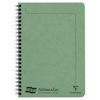 Europa A5 Notemaker reliure intégrale Lime 14,8x21cm 120p détachligné - Image principale