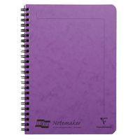 Europa A5 Notemaker reliure intégrale Lilas 14,8x21cm 120p détachligné - Image principale