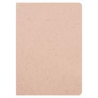 Age Bag cahier piqué 21x29,7cm 96p uni tabac - Image principale