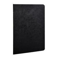 Age Bag cahier piqué 14,8x21cm 96p ligné noir - Image principale