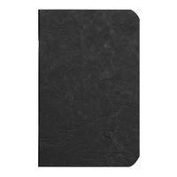 Age Bag carnet piqué 9x14cm 96p uni noir - Image principale