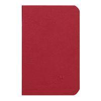 Age Bag carnet piqué 9x14cm 96p uni rouge - Image principale