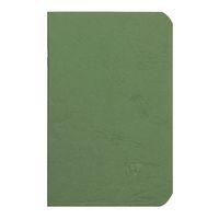 Age Bag carnet piqué 9x14cm 96p uni vert - Image principale