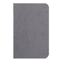 Age Bag carnet piqué 9x14cm 96p uni gris - Image principale