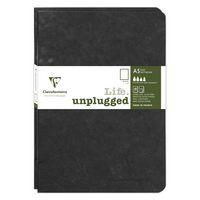 Age Bag DUO set de 2 cahiers piqués 14,8x21cm 96p uni noir - Image principale