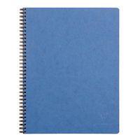 Age Bag  carnet reliure intégrale perfo 4 trous 22,5x29,7cm 160p détachables 5x5 bleu - Image principale