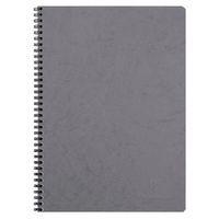 Age Bag  cahier reliure intégrale 21x29,7cm 100p Q.5x5 gris - Image principale