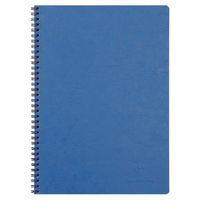 Age Bag  cahier reliure intégrale 21x29,7cm 100p ligné + marge bleu - Image principale