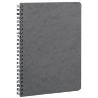 Age Bag  carnet reliure intégrale 14,8x21cm 100p ligné gris - Image principale