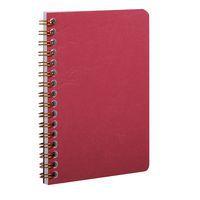 Age Bag  carnet reliure intégrale 9x14cm 100p ligné rouge - Image principale