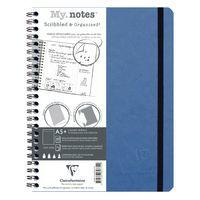 Age Bag My.Notes carnet reliure intégrale à marge détachable 16x21cm 120p détachDOT bleu - Image principale